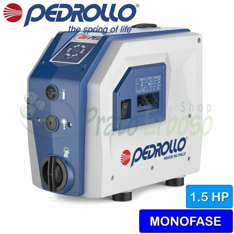 

Pedrollo - DG PED 5 - Grupo de presión de una sola fase de 1.5 HP