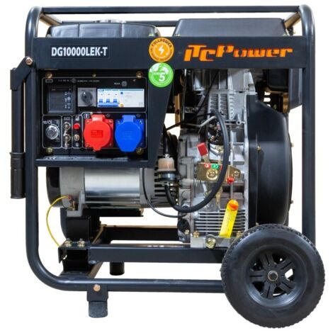 DG10000LEK-T Generador diésel abierto Full Power 10,6 KVA/ 7,6 KW ITCPower