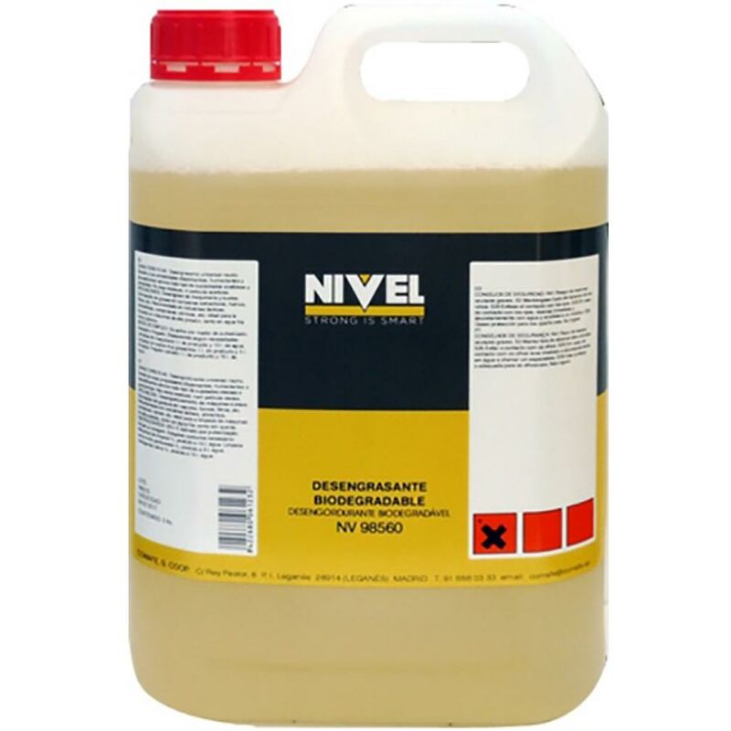 Dégraissant de nettoyage biodégradable 5 Lt Level Nv98560