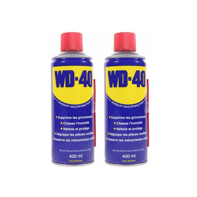 Dégrippant WD40 400ml Nettoyant lubrifiant protège corrosion par 2