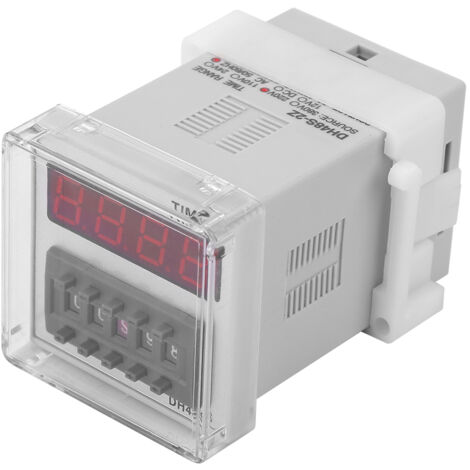 DH48S-2Z 220V Digital-Timer, Verzögerungstimer mit LED-Anzeige für die Automatisierung