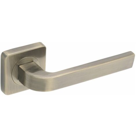 DH95 Griff, Arco, Basic Line, quadratisches Schild, Antikgold