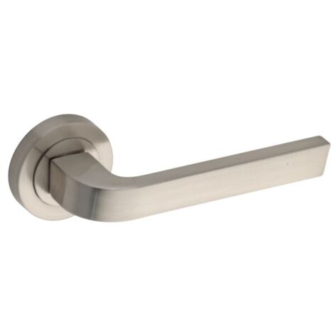 DH95 Griff, Arco, Basic Line, runde Platte, Nickel gebürstet
