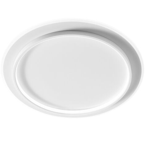 DHARMA P/G PLAFONIERA LED 3300LM 3000K 49W IP20 COLORE BIANCO D.55CM