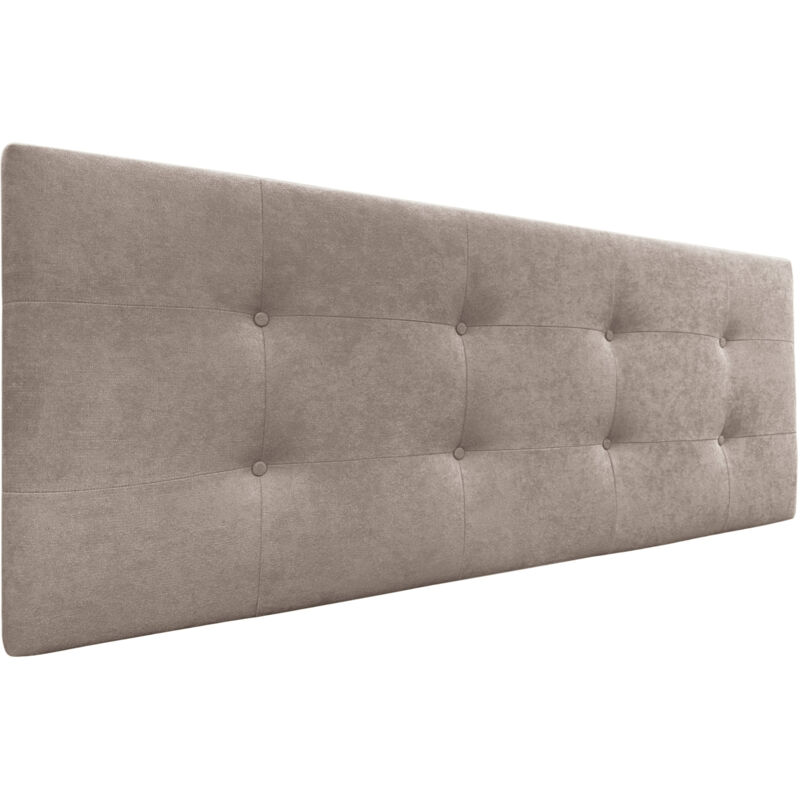 

Cabecero, Cabezales de Cama Capitoné para colgar. Cabezal tapizado ACUALINE (Tela Tierra, 160x60 (Camas 150/160)) - Tierra - Dhome