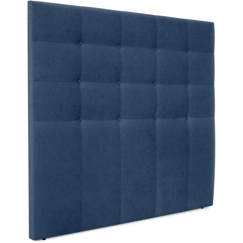 

Cabecero, Cabezales de Cama Capitoné hasta el Suelo. Cabezal tapizado ACUALINE (Tela Azul, 145cm (Camas 120/135/140)) - Azul - Dhome