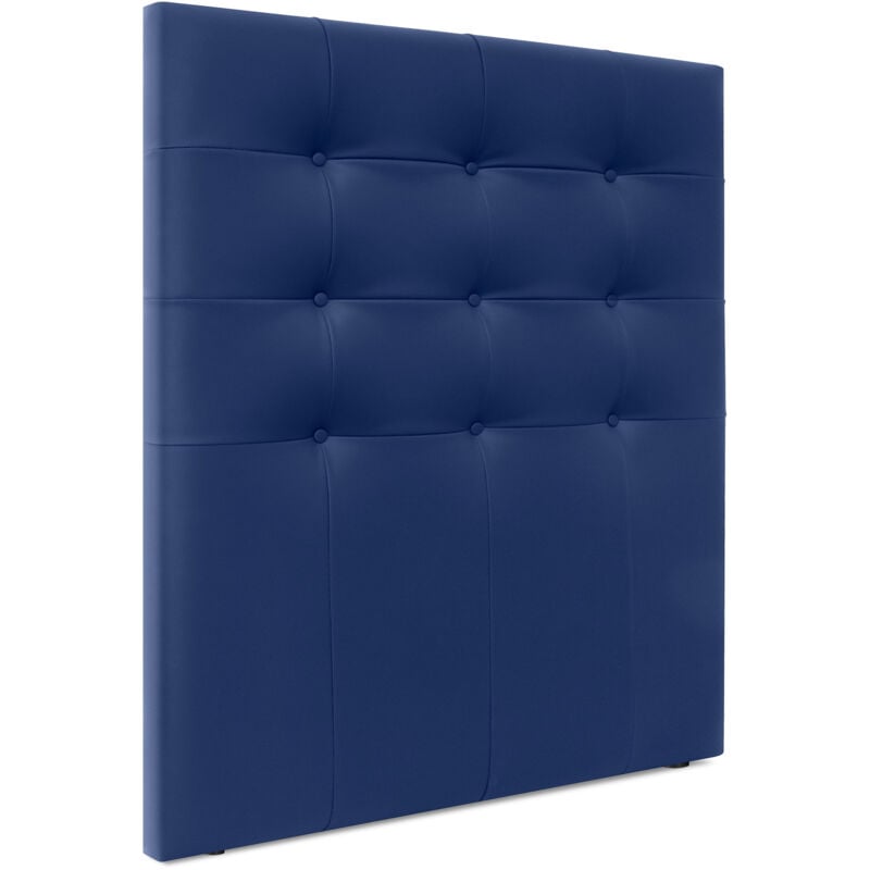 

Cabecero, Cabezales de Cama Capitoné hasta el Suelo. Cabezal tapizado ACUALINE (Polipiel Azul, 110cm (Camas 80/90/105)) - Azul - Dhome