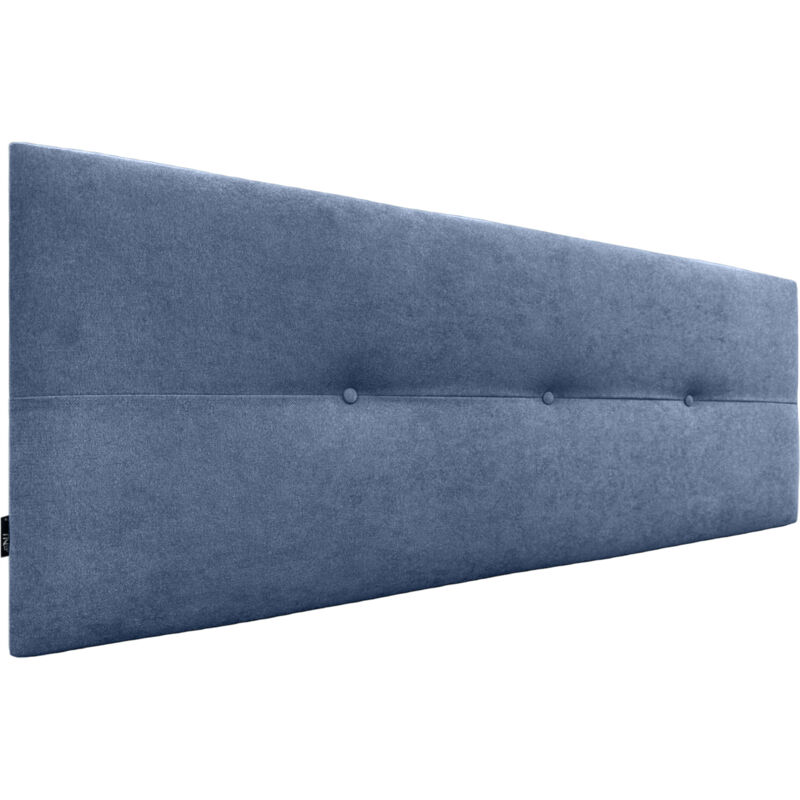 

Cabecero de Polipiel o Tela AQUALINE Pro Cabeceros Cabezal tapizado Cama (Tela Azul, 145cm (Camas 120/135/140)) - Azul - Dhome