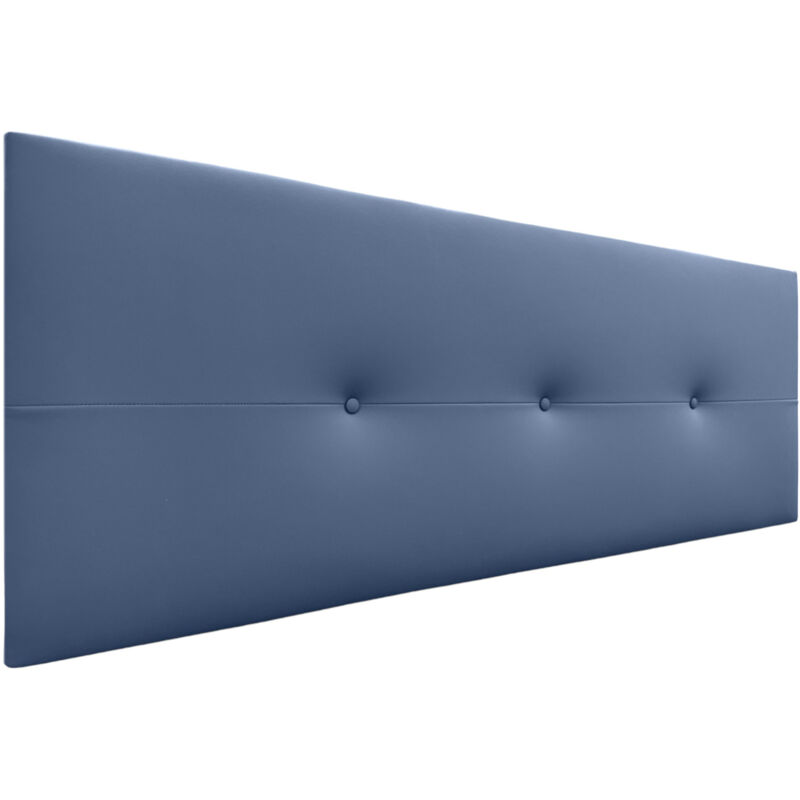 

Cabecero de Polipiel o Tela AQUALINE Pro Cabeceros Cabezal tapizado Cama (Polipiel Azul, 145cm (Camas 120/135/140)) - Azul - Dhome