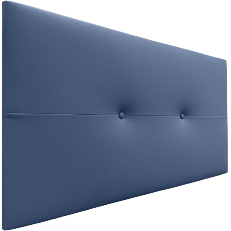 

Cabecero de Polipiel o Tela AQUALINE Pro Cabeceros Cabezal tapizado Cama (Polipiel Azul, 95cm (Camas 70/80/90)) - Azul - Dhome