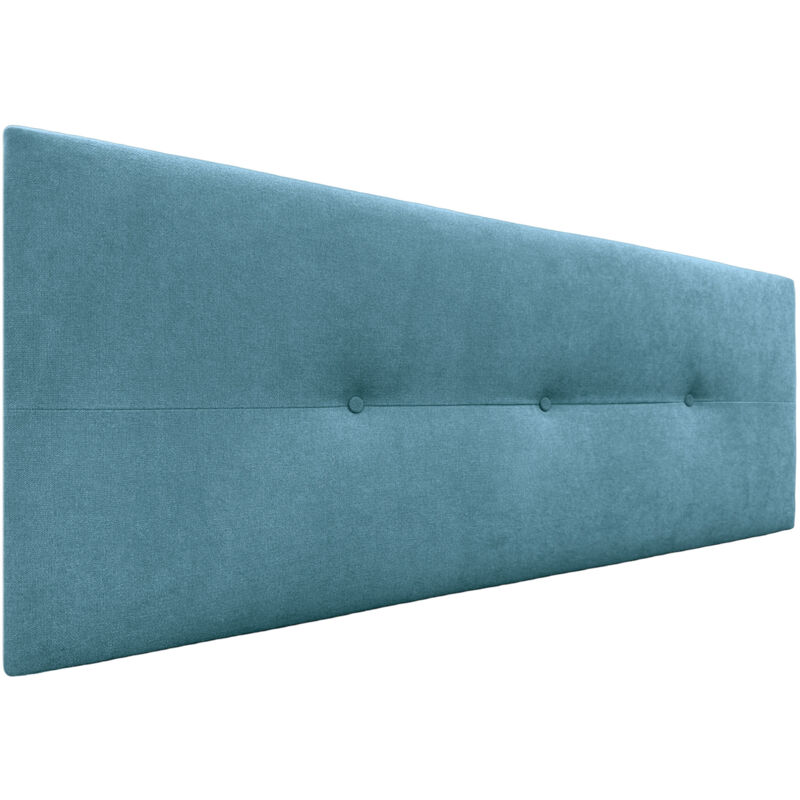 

Cabecero de Polipiel o Tela AQUALINE Pro Cabeceros Cabezal tapizado Cama (Tela Turquesa, 145cm (Camas 120/135/140)) - Turquesa - Dhome