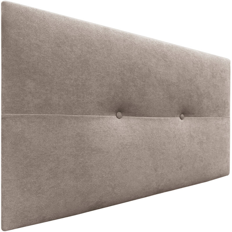 

Cabecero de Polipiel o Tela AQUALINE Pro Cabeceros Cabezal tapizado Cama (Tela Tierra, 95cm (Camas 70/80/90)) - Tierra - Dhome