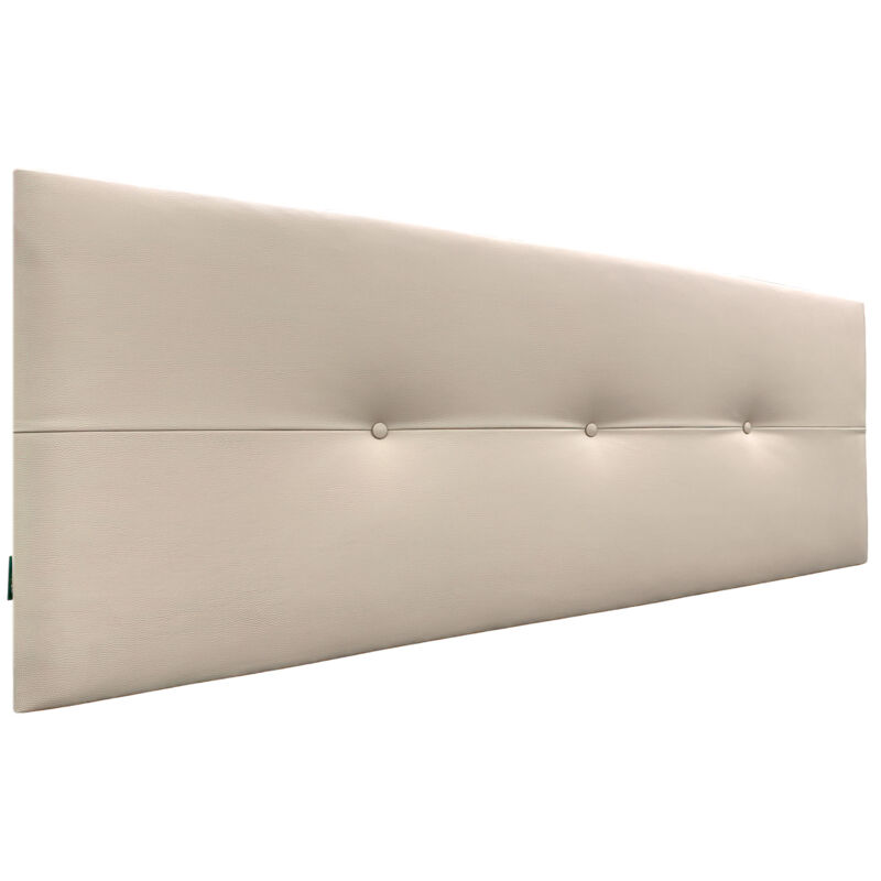 

Cabecero de Polipiel o Tela AQUALINE Pro Cabeceros Cabezal tapizado Cama (Polipiel Beige, 160cm (Camas 150/160)) - Beige - Dhome