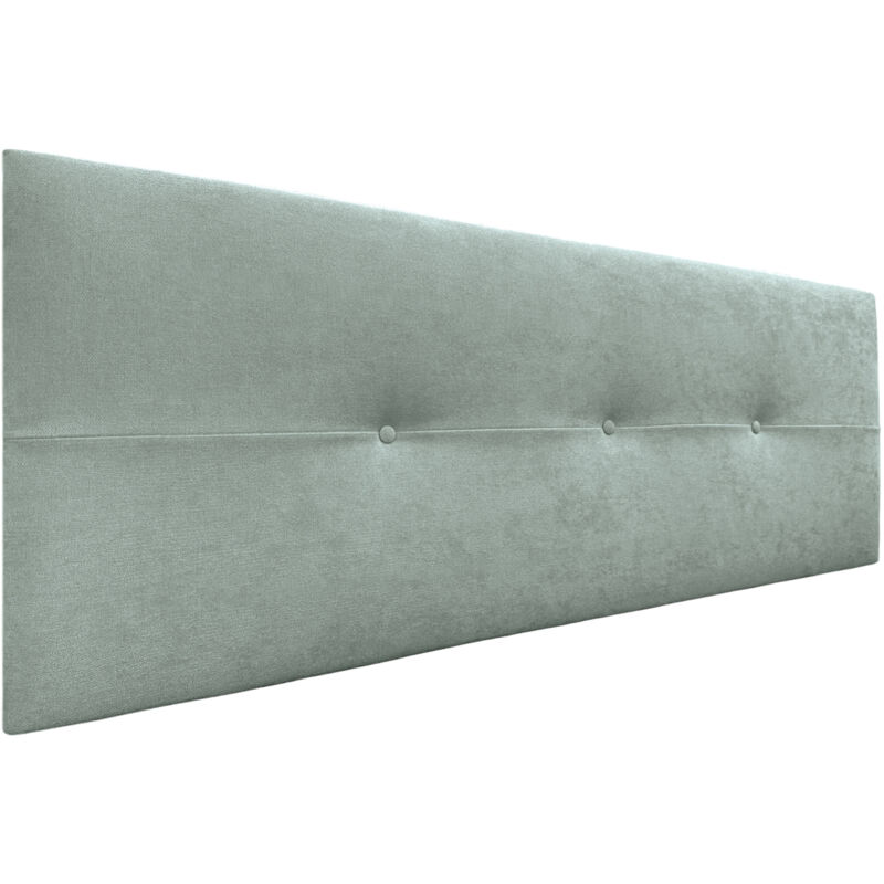 

Cabecero de Polipiel o Tela AQUALINE Pro Cabeceros Cabezal tapizado Cama (Tela Verde Agua, 160cm (Camas 150/160)) - Verde Agua - Dhome