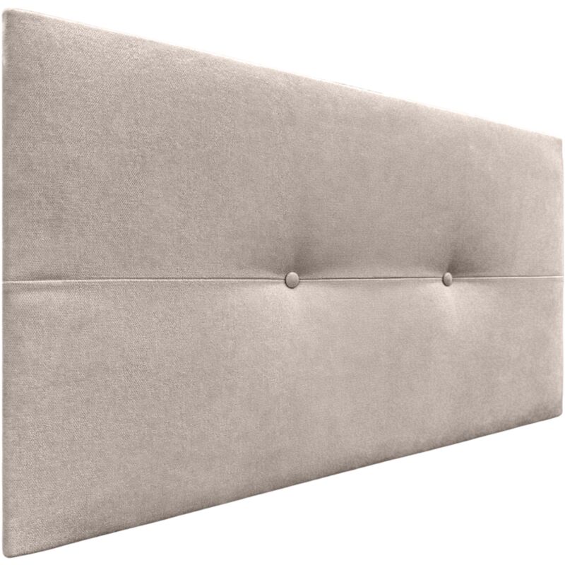 

Cabecero de Polipiel o Tela AQUALINE Pro Cabeceros Cabezal tapizado Cama (Tela Beige, 95cm (Camas 70/80/90)) - Beige - Dhome