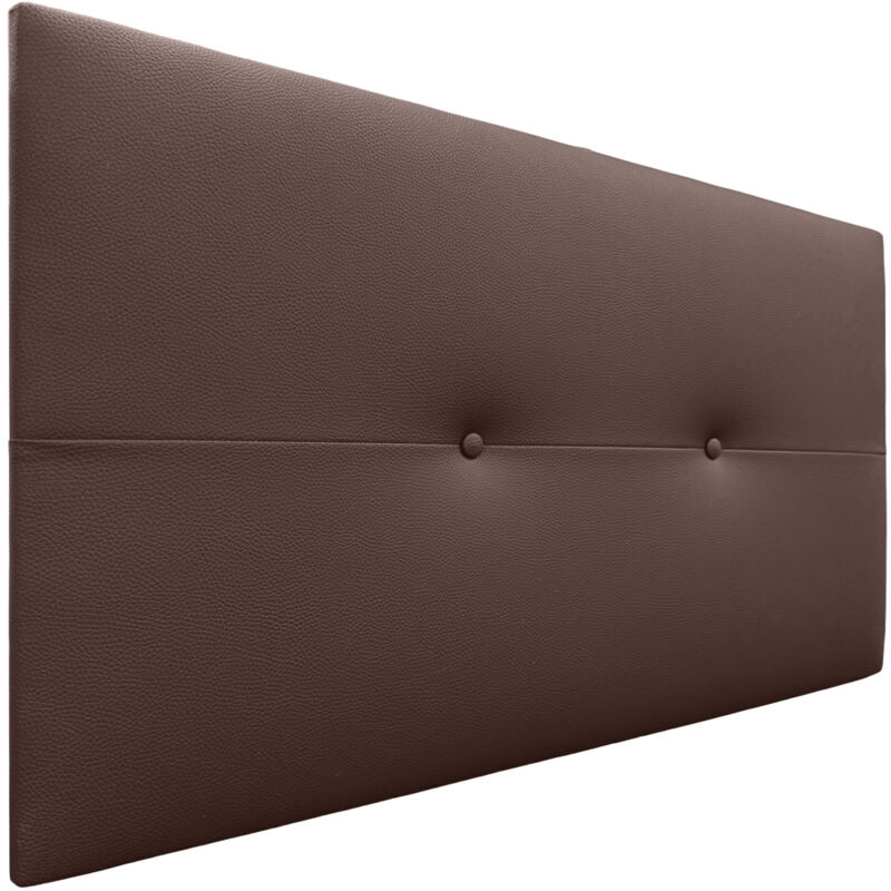 

Cabecero de Polipiel o Tela AQUALINE Pro Cabeceros Cabezal tapizado Cama (Polipiel Chocolate, 95cm (Camas 70/80/90)) - Chocolate - Dhome