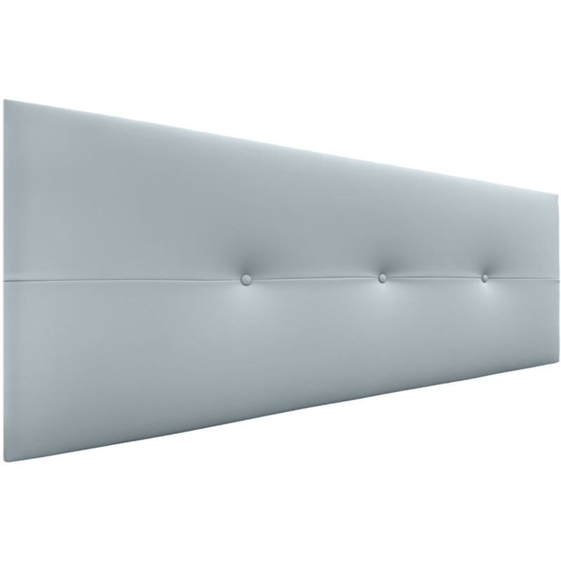 

DHOME Cabecero de Polipiel o Tela AQUALINE Pro Cabeceros Cabezal tapizado Cama (Polipiel Celeste, 145cm (Camas 120/135/140)) - Celeste