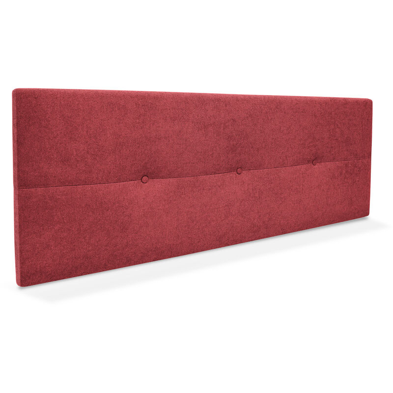 

Cabecero de Polipiel o Tela AQUALINE Pro Cabeceros Cabezal tapizado Cama (Tela Rojo, 145cm (Camas 120/135/140)) - Rojo - Dhome