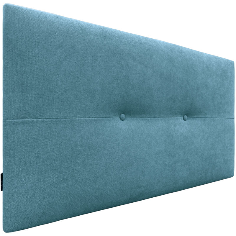 

Cabecero de Polipiel o Tela AQUALINE Pro Cabeceros Cabezal tapizado Cama (Tela Turquesa, 110cm (Camas 80/90/105)) - Turquesa - Dhome