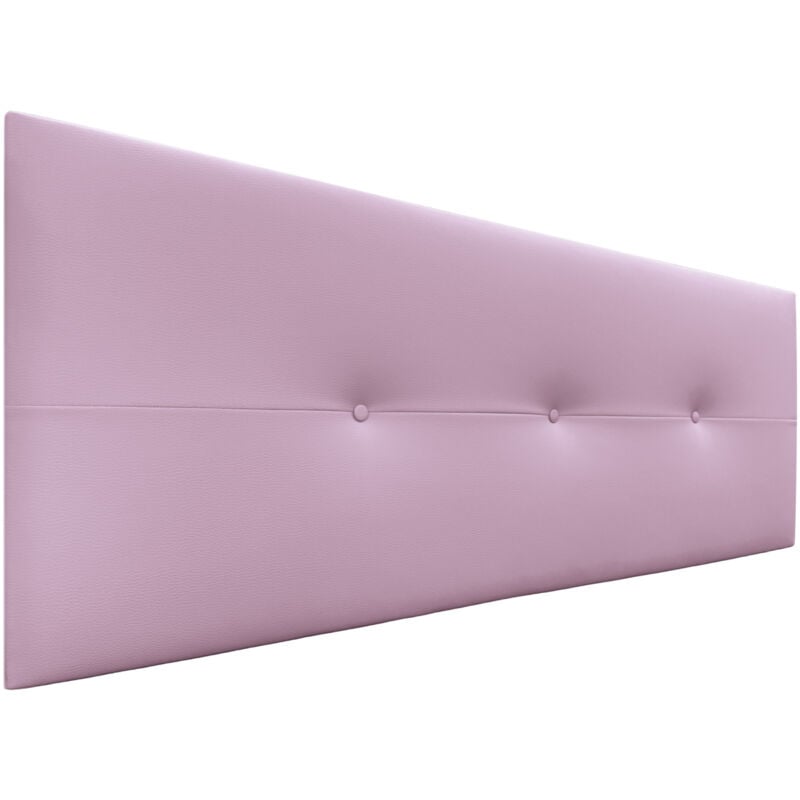 

Cabecero de Polipiel o Tela AQUALINE Pro Cabeceros Cabezal tapizado Cama (Polipiel Rosa, 160cm (Camas 150/160)) - Rosa - Dhome