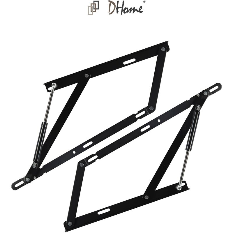 

Pack 2 Sistema de elevacion hidráulicos + bisagras para canape abatible pistones (1400N (160 a 180cm Ancho canapé)) - Dhome