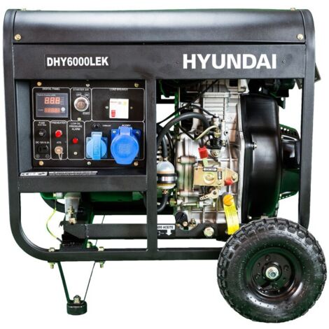 DHY6000LEK Generador Diésel Monofásico Abierto 5,5KW
