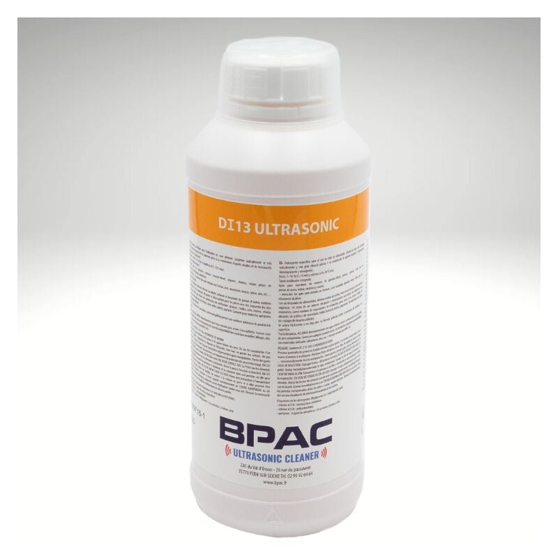 Bpac - di 13 Détergent Nettoyant Ultrasons 1 l - Produit Ultrason