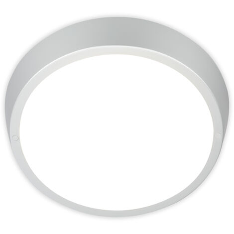 Di-Ka LED Außenleuchte silber Ø 27 cm Außen-Wandleuchten