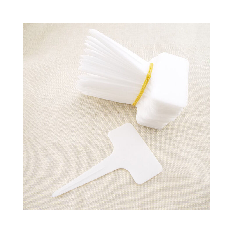 Di plastica IN PVC Impianto T Tag 10 centimetri