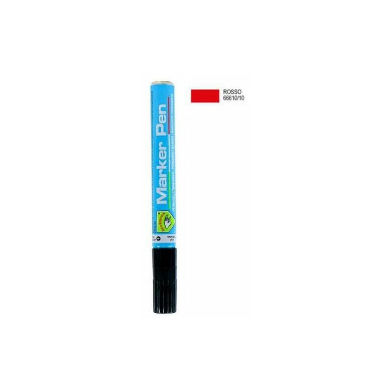Image of Eco Service - DI661 - marker pen display da 10 ml rapida essiccazione rosso