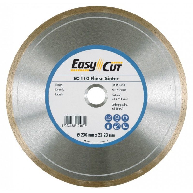 

Disco de corte diamanteado EC-110 125x 1.5 x 7x 22.23 mm CEDIMA