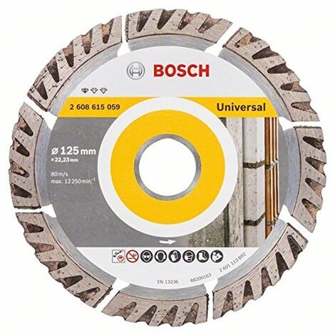 Bosch - Disques à tronçonner diamantés STANDARD Universal 125x22 mm