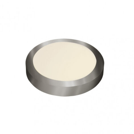 Diabase Surface Downlight 18w 4000k Nickel Rund 1530lm 3,5x22,5x22,5 cm