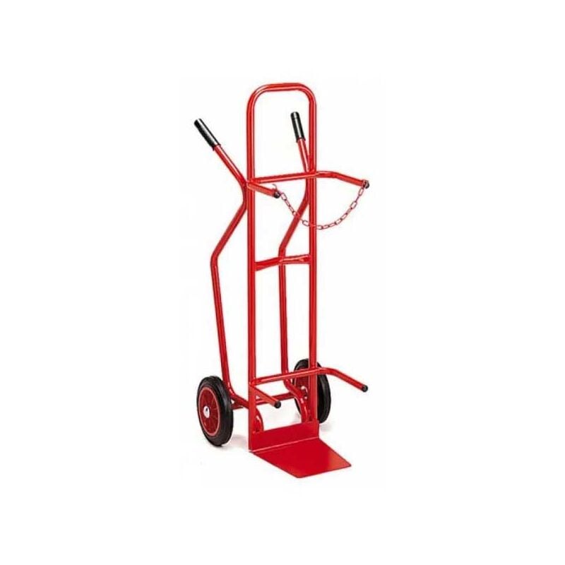 Diable porte bouteille B84 (84L) - Roues caoutchouc semi élastique - DBUB21DON