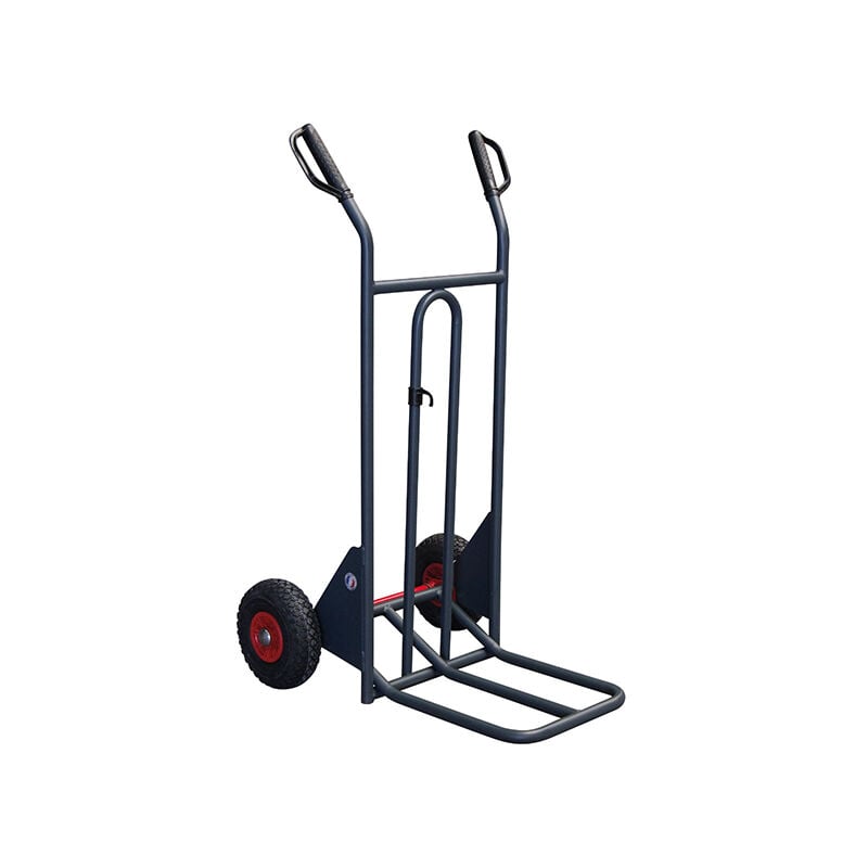 Diable-manutention - Diable basculement assisté - Roues increvables - Charge max 150kg - 810301122