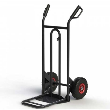 Diable à bavette mixte 250kg roue pneumatique Fimm