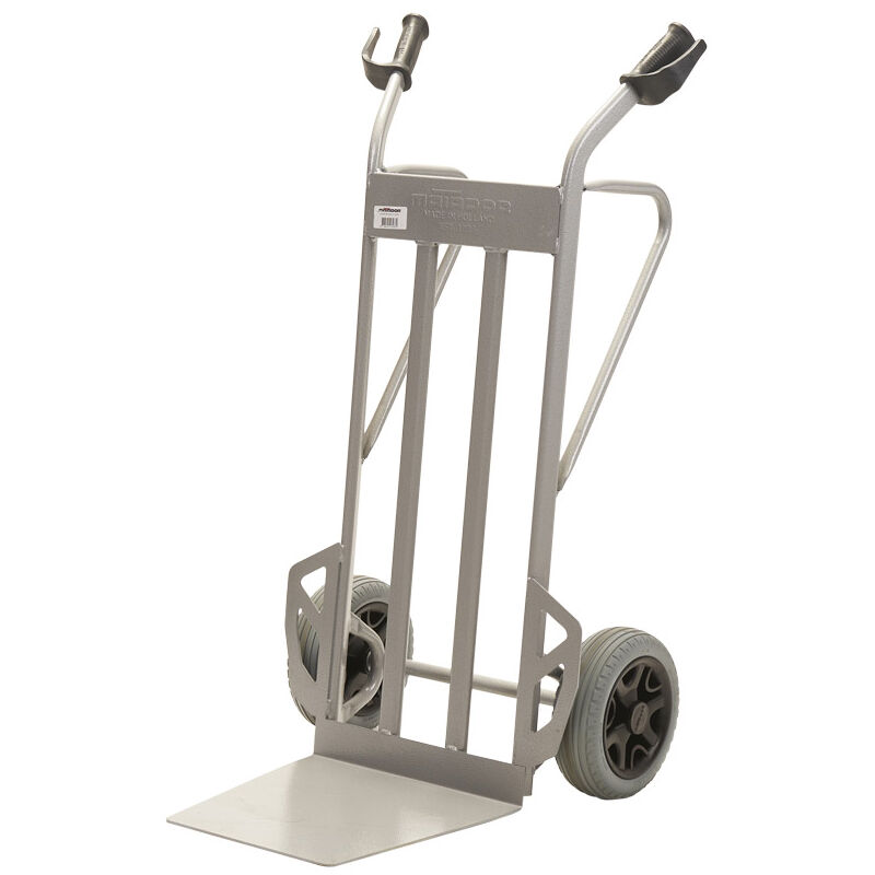 Diable acier bavette extra large, roue increvable Matador NST-200-XXL-CT charge 350 kg - 13516