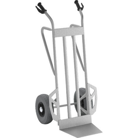 Diable acier bavette extra large, roue increvable MATADOR NST-200-XXL-CT charge 350 kg - 13516