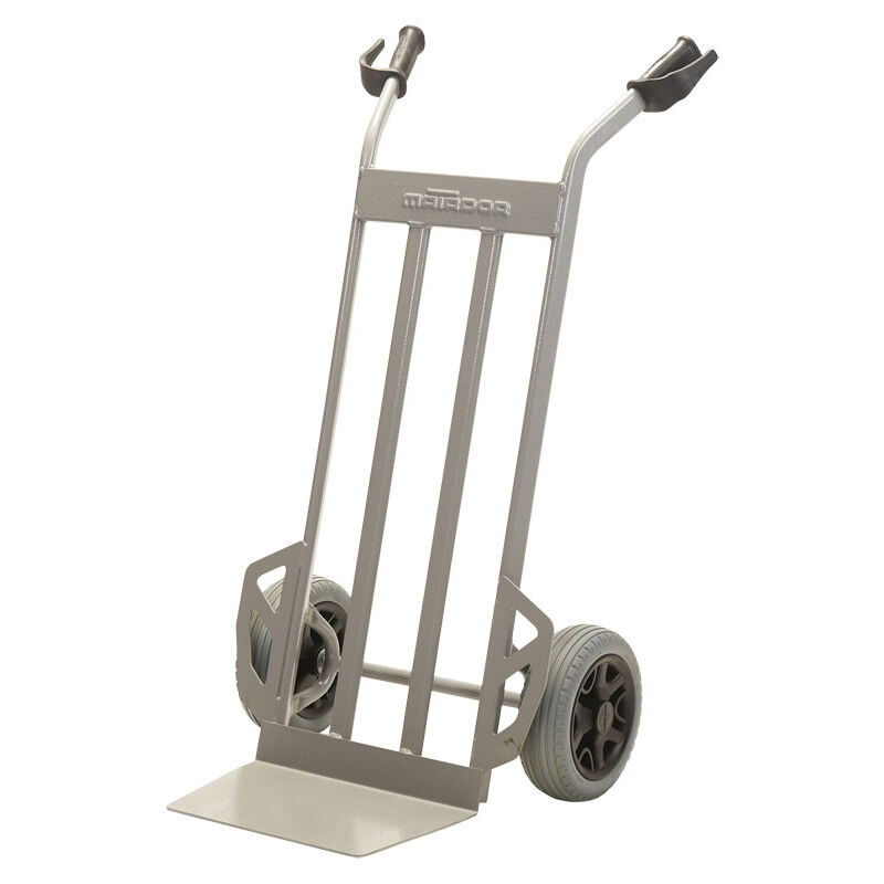 Matador - Diable acier charge 350 kg M-NST-200 roues increvables - 16002