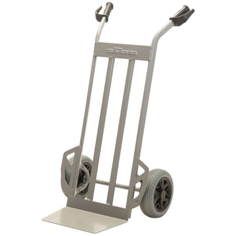 Diable acier MATADOR charge 350 kg M-NST-200 roues increvables - 16002