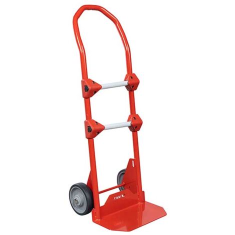 Diable - Bavette fixe - 2 barres de maintien - 180kg - 810010387/BM