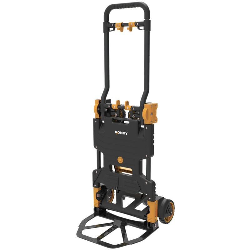 Diable - chariot aluminium 2 en 1 - Capacité 70kg en diable 137kg en chariot