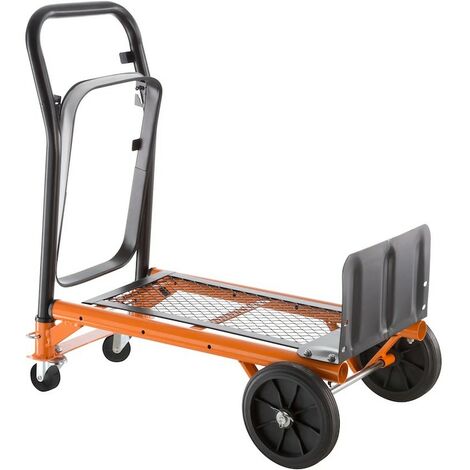 Diable Chariot polyvalent 2 en 1 avec une capacité de charge de 80 kg