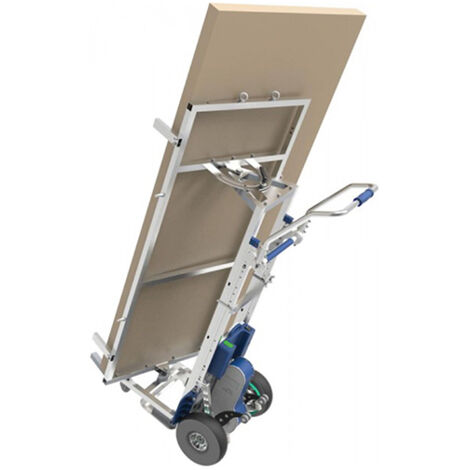 Diable électrique escalier pliable - Pelle 400x240mm - Charge 250kg - DMEG200/MP