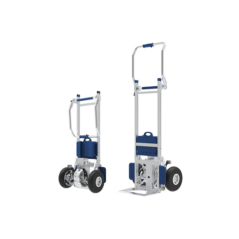 Matisère - Diable monte escalier électrique pliable et compact - Pelle 400x240mm - Charge 250kg - DMEG250