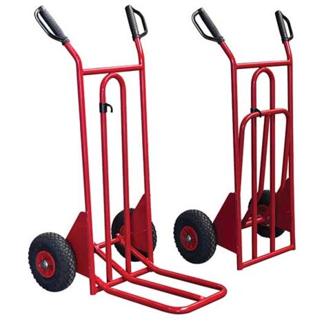 Diable pliant charge 250kg - Roues increvables - 810201022