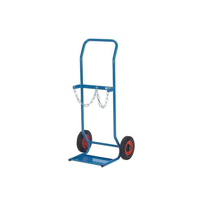 Fetra - Diable porte-bouteille 51005 pour 2 bouteilles acier de 10 kg