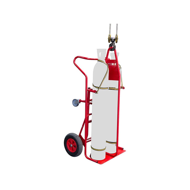 Diable porte-bouteilles élingable - 2 grandes bouteilles B20 / B40 / B50 / B84 - Charge max 250kg - 810008295