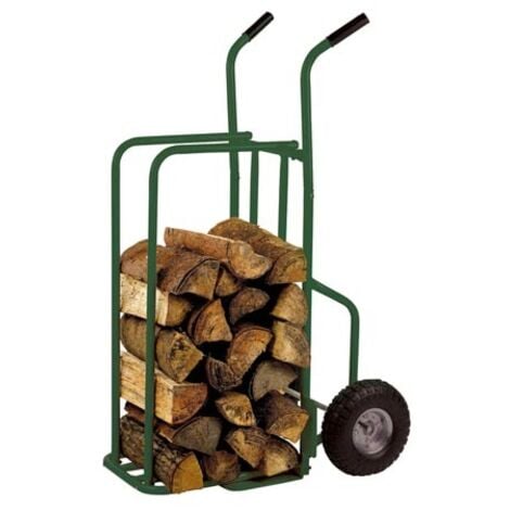TOOLLAND Diable pour bois de chauffage - charge maximale 250 kg