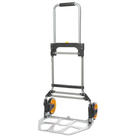 Diable transport pliant télescopique léger - Aluminium - 100 Kg - SECURY-T